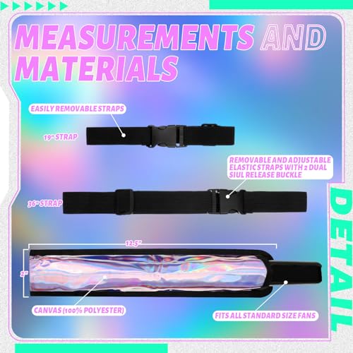 Bright Style Thigh Holster for Rave Fans with Adjustable Straps – Festival Accessory