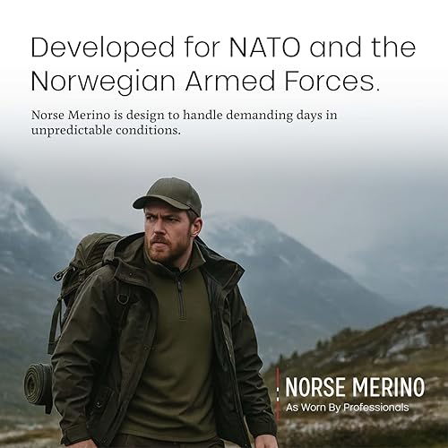 Janus Norse Merino Wool Thermal Leggings for NATO - Medium Rifle Green