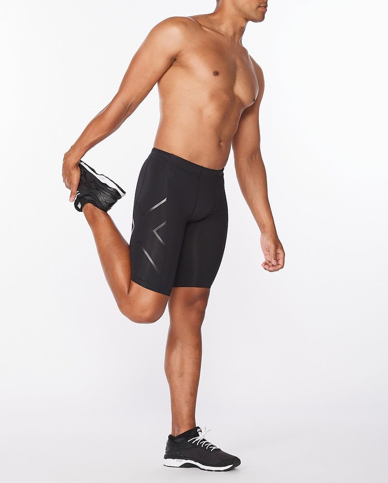 Men's Force Compression Shorts Medium Black - Support & Recovery Sportswear