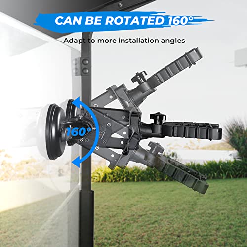 KEMIMOTO Tractor Glass Windshield Tool Holder with Suction Cup, Adjustable Angle