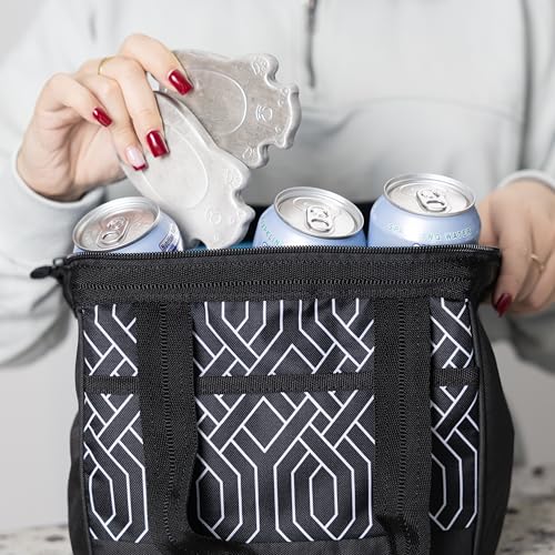 Stainless Steel Polar Bear Ice Packs Set of 2 - Food Safe, Reusable Lunch Cooler
