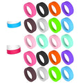 20PCS Silicone Cup Sleeves Water Bottle Boots Non-Slip Mug Coasters 6.5cm