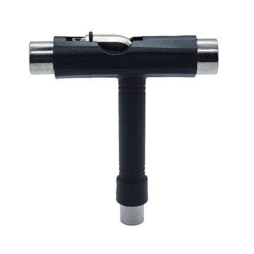 Feisuo Black All-in-One Multifunctional Portable T-Tool&Y-Tool for Skateboard,All-in-One Skate Tools Set of 2 pcak