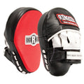 Boxing Punch Mitts Leather Training Focus Mitts with Padding & Adjustable Wrist Support