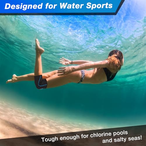 Nvorliy AquaFlex Pro Knee Brace - Medium Compression Knee Sleeve for Water Sports & Injury Recovery