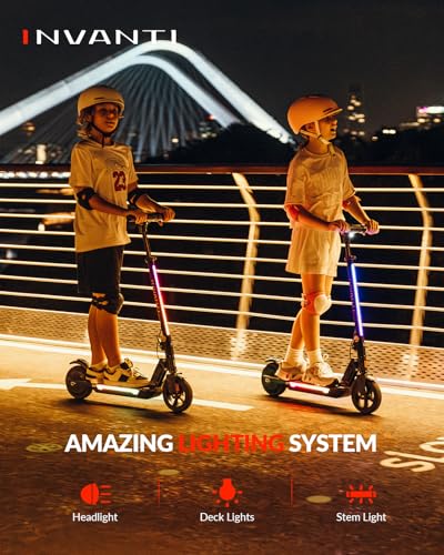 Pink Kids Electric Scooter 12mph 10-Mile Range 7