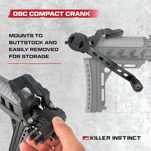 Killer Instinct Crossbow Silent Crank System | Compact & Quick Setup