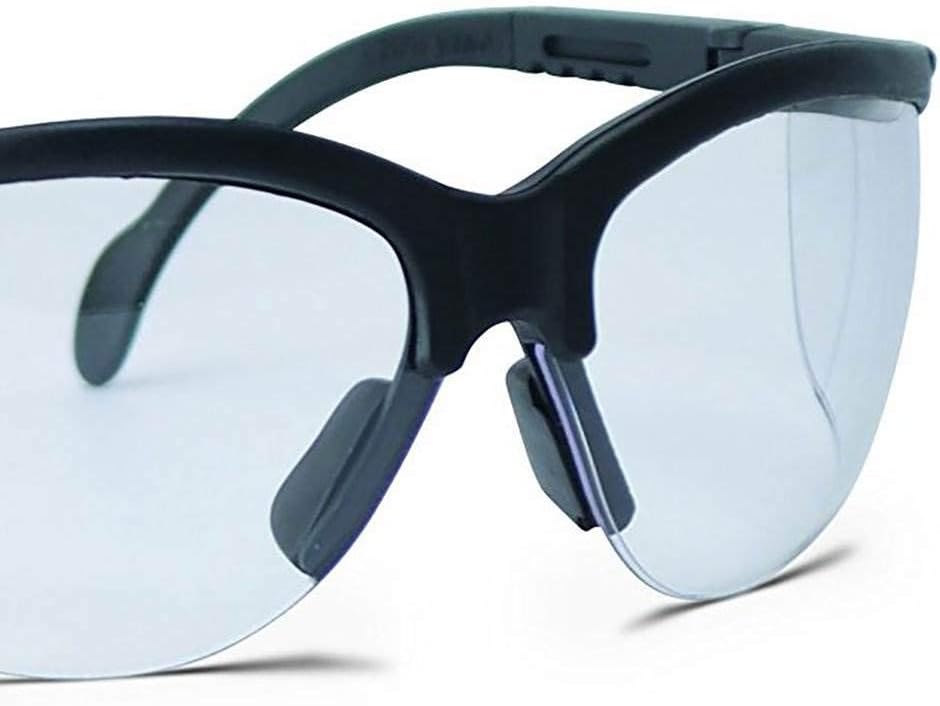 Walker’s Safety Shooting Glasses - High-Grade Polycarbonate Lenses with Adjustable Soft Rubber Nose Piece