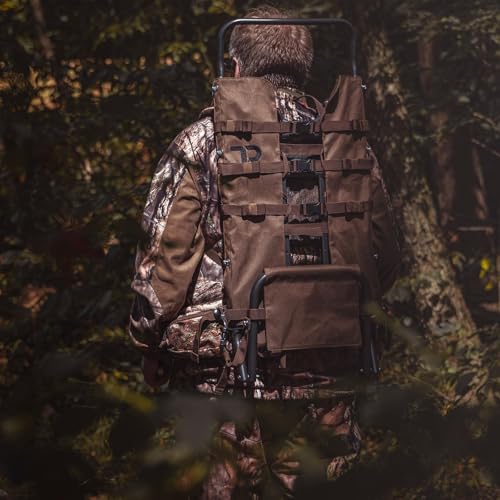TR Aluminum External Frame Backpack Camouflage Hunting & Hiking Pack