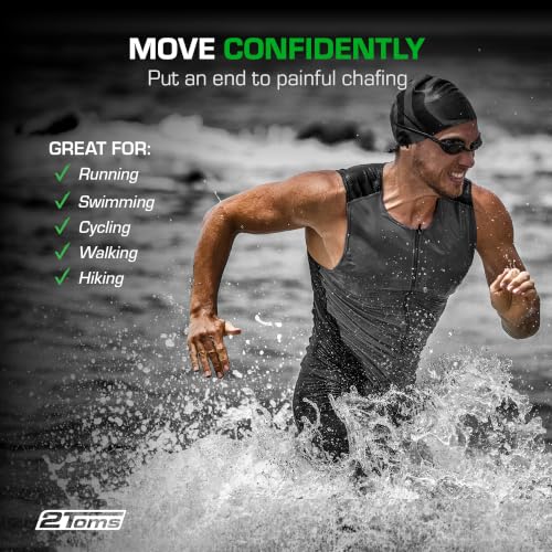 All-Day Waterproof Anti-Chafe Stick for Running, Biking, Water Sports