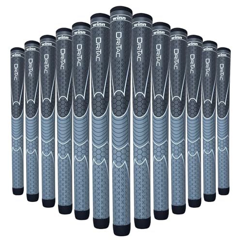 Titanun Oversize Dri-Tac Golf Grip - Non-Slip, Cushioned Moisture-Wicking, Shock Absorption, 13 Pieces