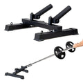 ANOSWXG 2 inch - Landmine Base Gym Equipment - T Bar Row Landmine Attachment For Barbell - Home or Small Spaces - T Bar Row Platform for Deadlift Squat Tricep Exercises (Black)