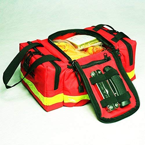 Goglobe Boat Safety Kit with Throw Rope, First Aid, Signal Mirror & More