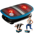 Vibra Voice & Thermo Vibration Plate - Large Black | Heat & Voice Control