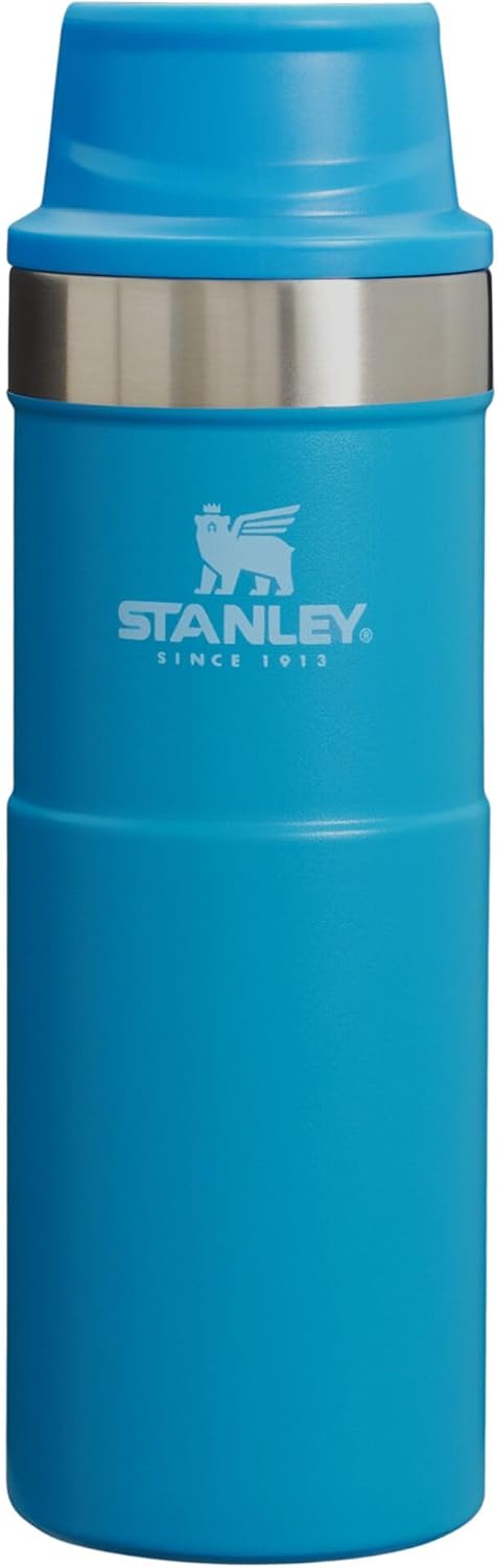 STANLEY Classic Travel Mug - 16 OZ | Durable Trigger-Action Design for On-the-Go Convenience