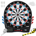 Electronic Soft Tip Dart Board 15.5-Inch with 32 Games for Adults