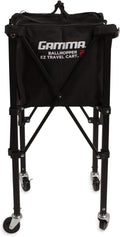 GAMMA Sports EZ Travel Cart - Portable Tennis & Pickleball Hopper with Premium Carrying Case | 150/250 Capacity