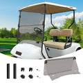 CartClan Tinted Golf Cart Windshield for EZGO TXT 1995-2013 Folding Impact-Resistant