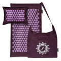 Royal Lilac ProsourceFit Acupressure Mat and Pillow Set for Pain Relief & Relaxation