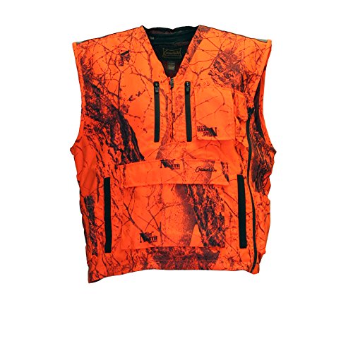 Gamehide Mountain Pass Extreme Big Game Blaze Hunting Vest X-Large Orange Camo