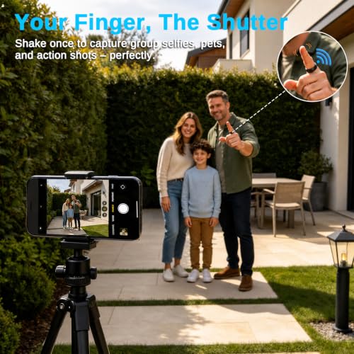 Smart Fitness Ring for Men & Women - Health & Activity Tracker, Waterproof, Model Azomabox Black 8