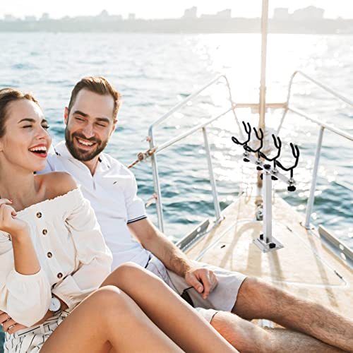 Fishing Rod Holder for Boat 1 Pack Stainless Steel & Aluminum - Variant 1