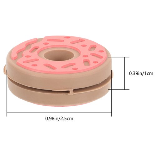 4 Pcs Tennis Racket Vibration Dampener Silicone Doughnut Racquet Dampeners Racket String Shock Absorber for Tennis Player