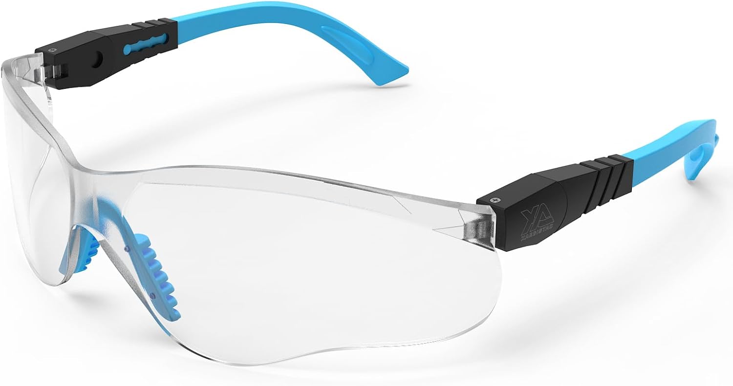 Xaegistac Shooting Glasses - Anti-Fog Eye Protection for Shooting Range | Adjustable with Hard Case