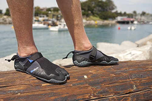 O'Neill Superfreak 2mm Tropical Split Toe Neoprene Water Boot - Black, Size 11