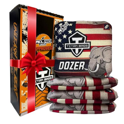 WGC Titan Bags Dozer ACL Cornhole Bags 'Merica' Set of 4 - Speed 2/6