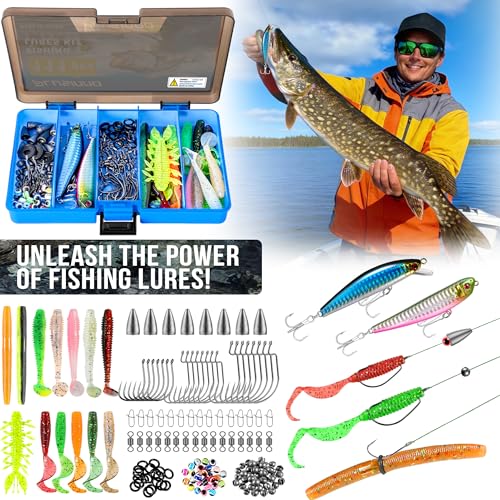 Fishing Backpack with Floating Landing Net & Tackle Bag - Black Camo