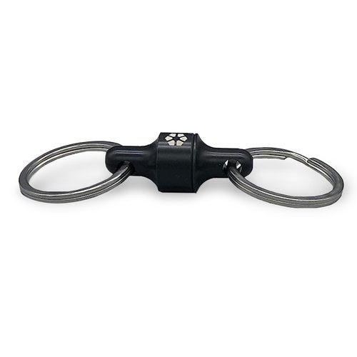 PROMETHEUS LIGHTS: Kappa Quick Release Keychain. Holds up to 10 lbs, Pull to Detatch, Push to Attach, Easy, Secure. (Delrin Thermoplastic)