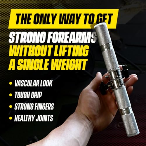 GRIPZILLA Dynamo Forearm & Wrist Strength Trainer for Grip & Injury Rehab