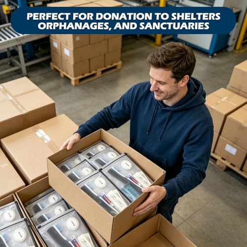 Warmify 100-Pack 7-in-1 Homeless Hygiene Kits - Travel & Donation Ready