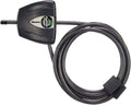 Master Lock Black Python Bike Lock - 6 Feet Adjustable Metal Cable with Weather Resistant Coating