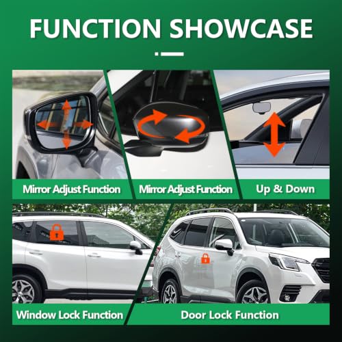 YUANCHAO Power Window Switch for 2017-2023 Subaru Impreza - PWS-SBL-XSLR-D