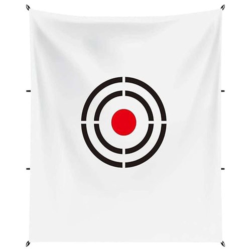 Gagalileo Golf Target Cloth: 5x3FT Protective Net Portable Easy Setup with Ropes Indoor Outdoor Practice All Golfers Training Accuracy for Backyard Garage