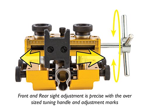 Wheeler Handgun Sight Tool - Black & Yellow, One Size, Precision Dovetail Adjustment