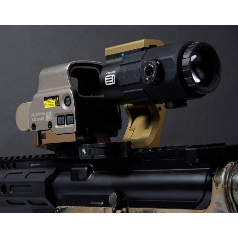 Unity Tactical FAST FTC Omni Magnifier Mount FDE for Rifles