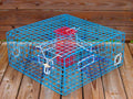 Florida Large Blue Crab Trap - 11x24x24 Saltwater Crab Pot - Heavy Duty PVC Coated Wire - Variation: FL Large Trap Only