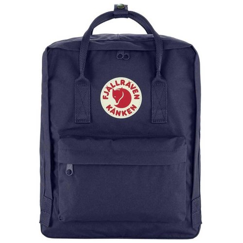 Fjällräven Kanken Backpack - Durable Vinylon Fabric, Water-Resistant, Classic Design - School, Travel, Midnight Purple, One Size