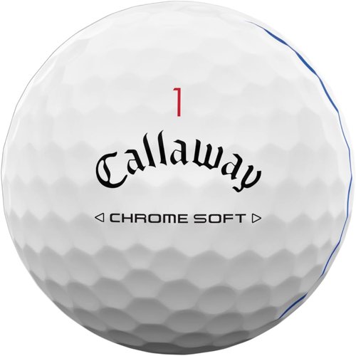Callaway Golf Chrome Soft Golf Balls - Exceptional Feel & Distance | 12-Pack, White