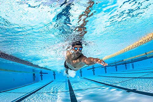 Aqua Sphere Kayenne Adult Swim Goggles Transparent & Black - 180-Degree Wide Vision