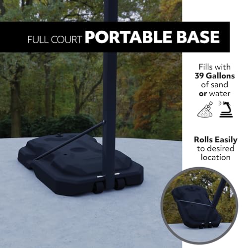 Lifetime Adjustable Portable Basketball Hoop System 54-Inch Polycarbonate Backboard