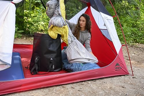 Self-Inflating Foam Camping Sleeping Pad Large - 25 x 77 Inches with Updated Storage Bag
