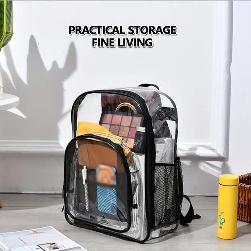 Multipurpose Clear Backpack (Large)