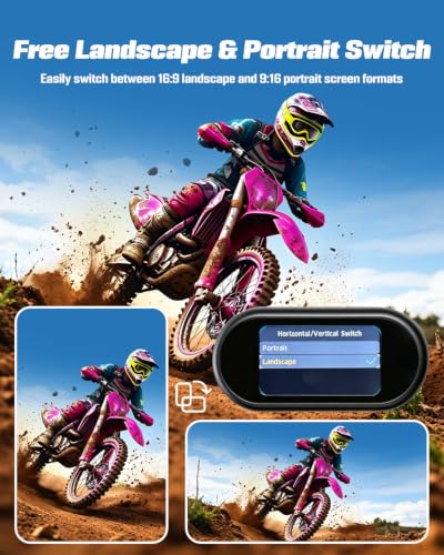 JIALAIWOWO Black 4K Mini Body Camera Wearable POV Thumb Action Camera