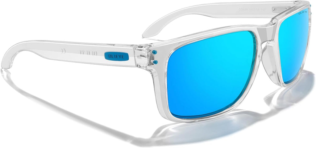 Skiennix Men’s Polarized Sports Sunglasses - Flexible Frame for Fishing & Outdoor Activities