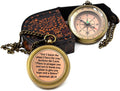 Skiennix Compass - Jeremiah 29:11 Inspirational Gift for Kids | First Communion & Graduation
