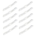 Kisangel Bike Wheel Reflectors 10Pcs Bicycle Spoke Reflective Safety Warning Accessories for Night Riding Road and Mountain Bikes